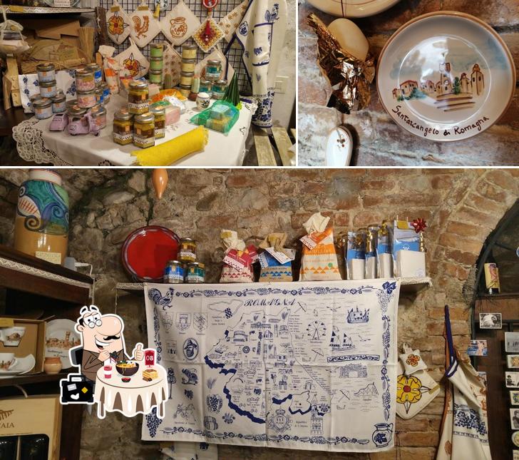 Platti al La Grotta dei Piaceri