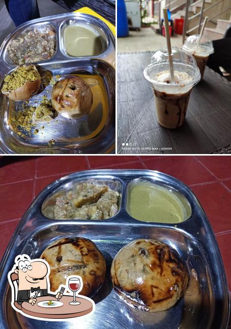 The restaurant's food and beverage