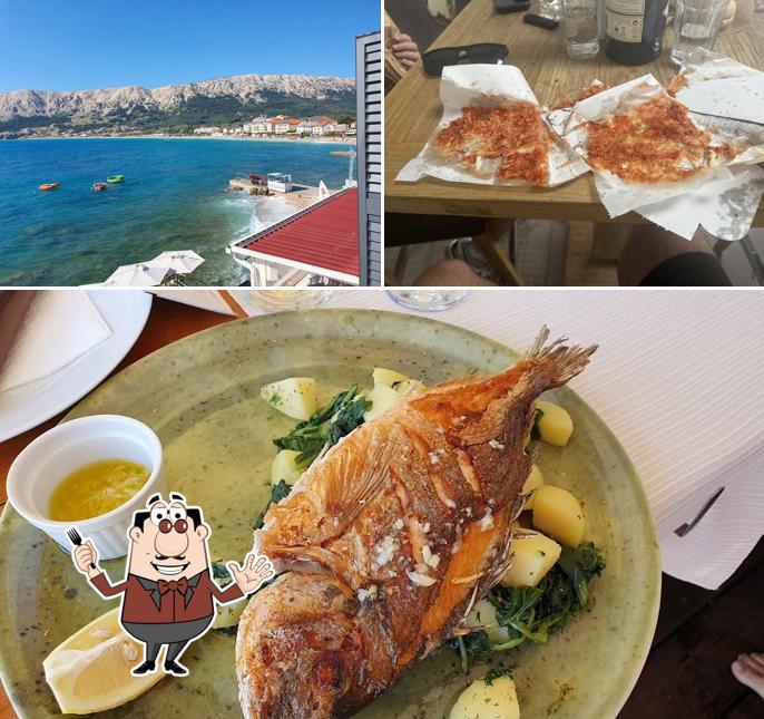 Questa è la foto che mostra la cibo e interni di Mlinar