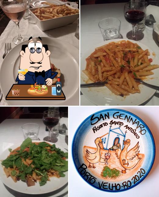 Bruschettas em Restaurante e Pizzaria San Gennaro