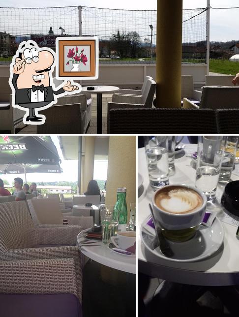 Tra le diverse cose da "Toya" Lounge bar si possono trovare la interni e bevanda