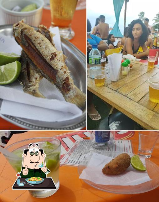 Platos en Cantinho das ostras