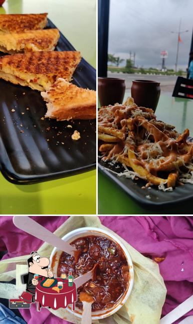 Waffles at Delicious cafe