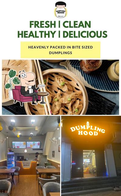 The interior of Dumpling Hood Abohar