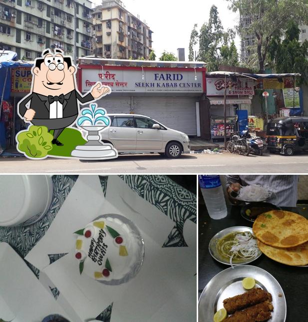 Check out how Farid Seekh Kabab Center looks outside