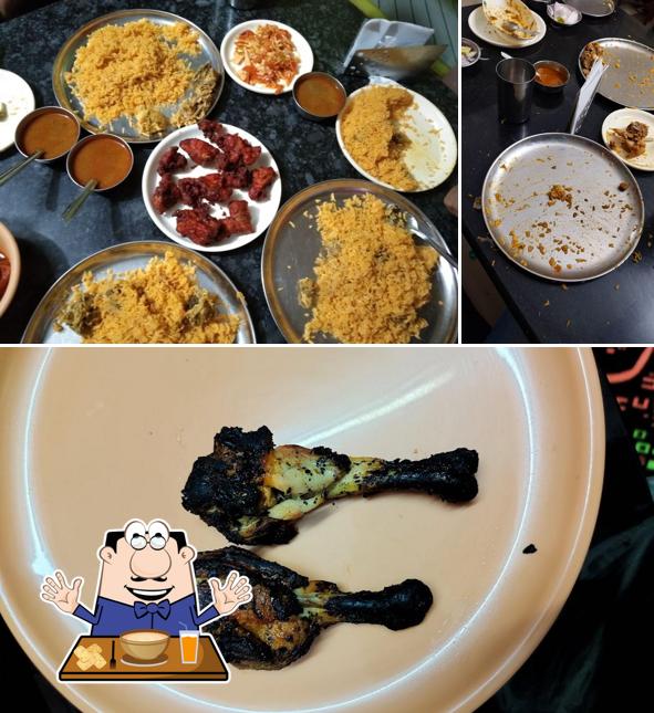 Clam chowder at Hotel Goudalli Biriyani