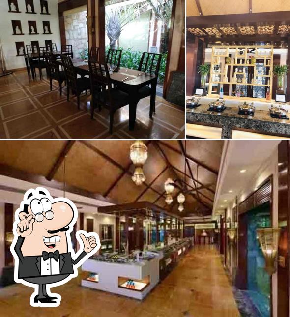 The interior of Oasis -The Multi Cuisine Restaurant