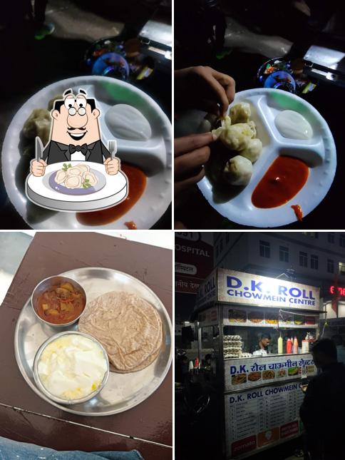 Dumplings at RB ROLL Chowmein centre