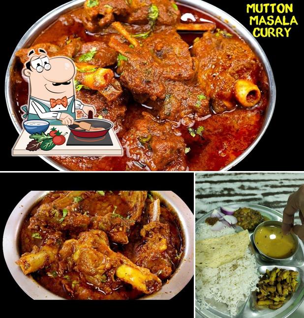Chicken curry at Shri UMESH HOTEL
