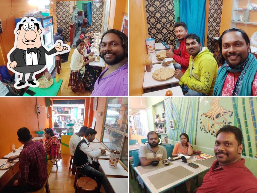 The interior of Suswadu Cafe