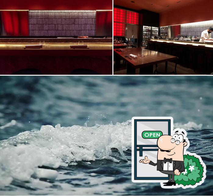 La immagine della esterno e interni di Umi _ Cucina Giapponese