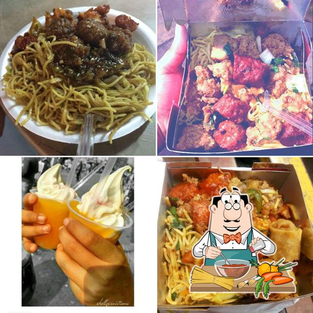 Spaghetti bolognese at Golden Fiesta
