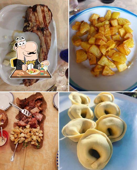 Cibo al Trattoria Rosa Peonia