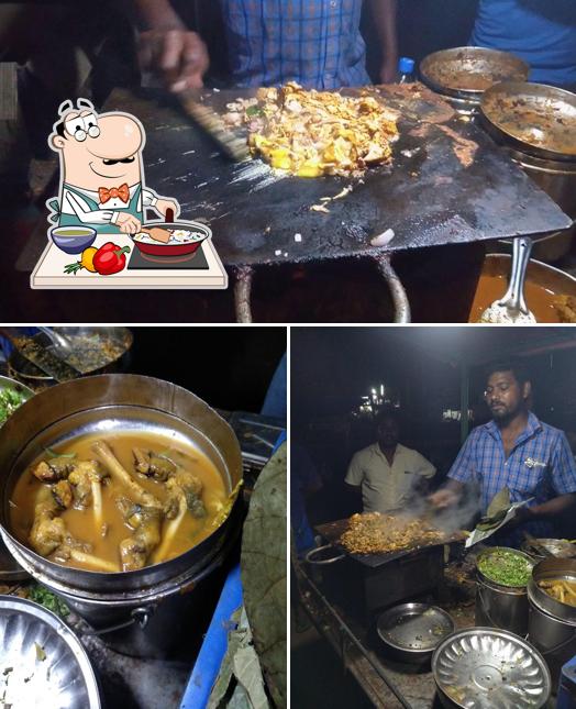 Paella at VeeraMani Non-Veg Soup Stall