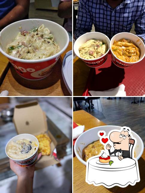 Order one of the sweet dishes