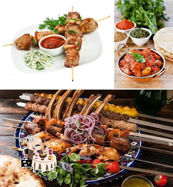 Food at Aayat Restaurant