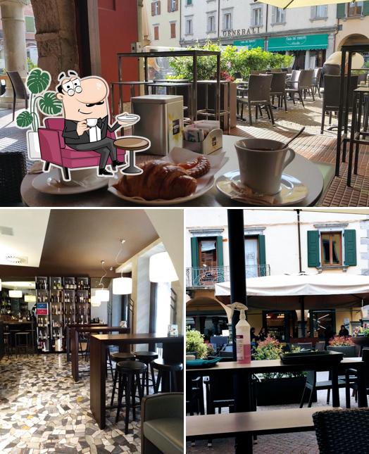 Gli interni di Caffè Longobardo