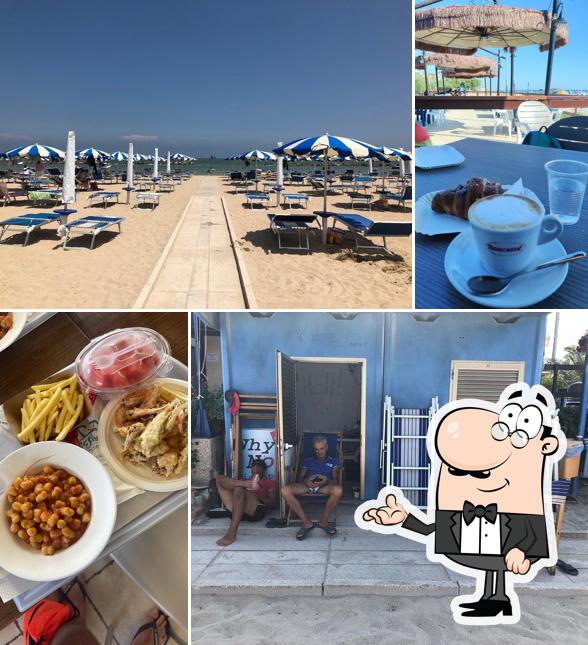 Siediti a un tavolo di Chalet Lo Scoglio