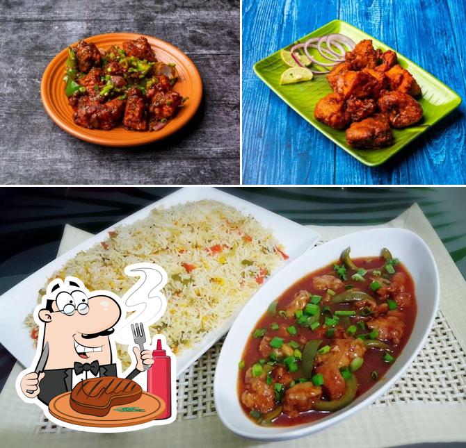 Try out meat meals at Chettinese Combo Restaurant in Tambaram