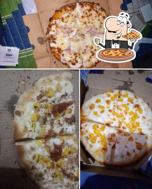 Try out various types of pizza
