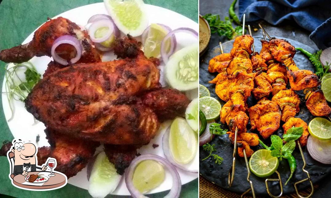 Hasan Seekh Paratha Corner provides meat dishes