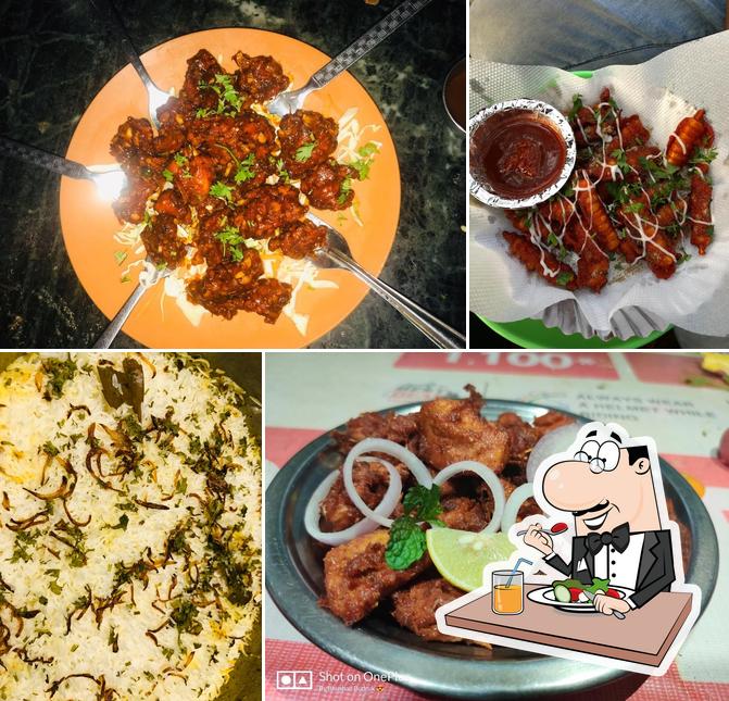 Food at Mauli hotel