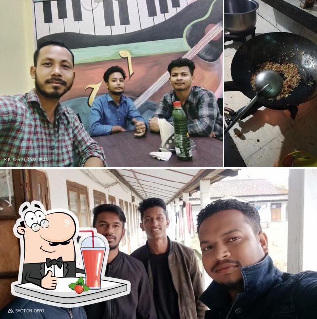 Enjoy a beverage at Momo Point