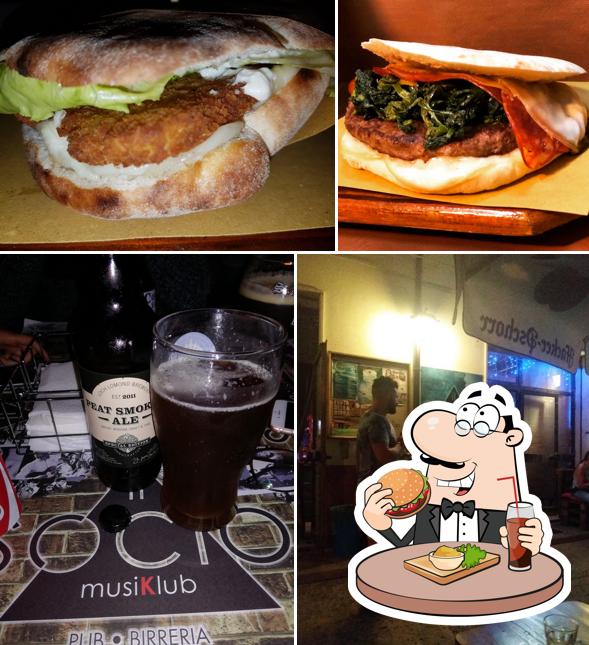 Hamburger al Il Socio Pub Birreria