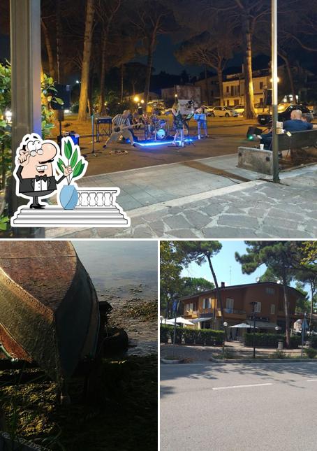 Gli esterni di Il Vecchio e Il Mare Bar Gelateria