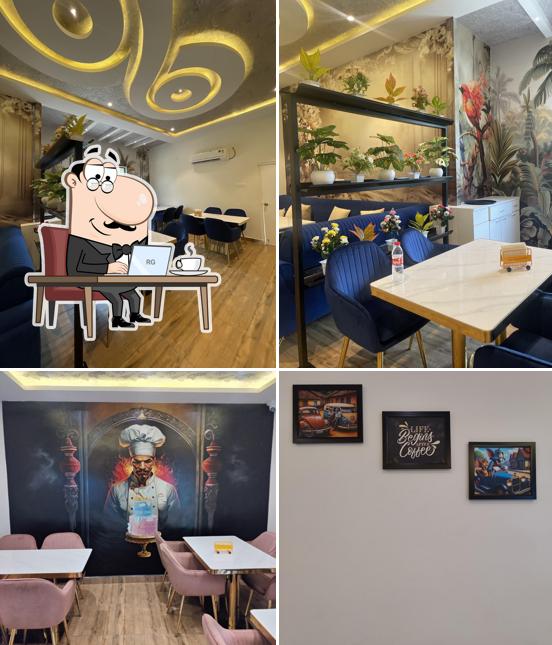 The interior of Brioche The Bake House