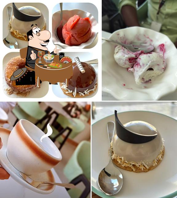 Food at Coffee & Cones (Cafe Gelato Bakery )