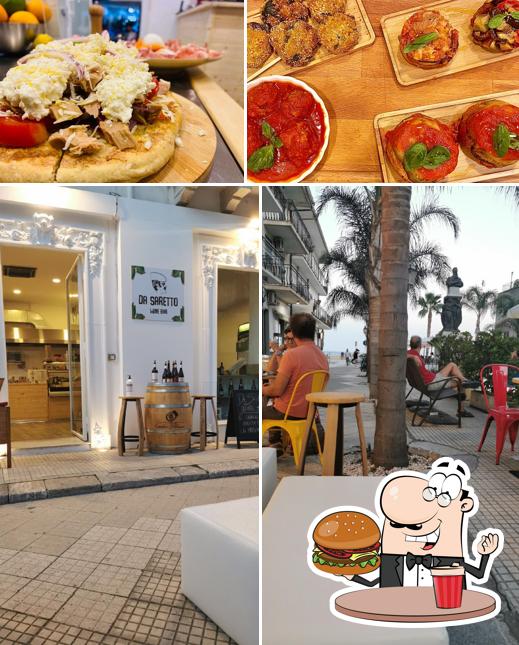 Ordina un hamburger a Da Saretto • Wine Bar