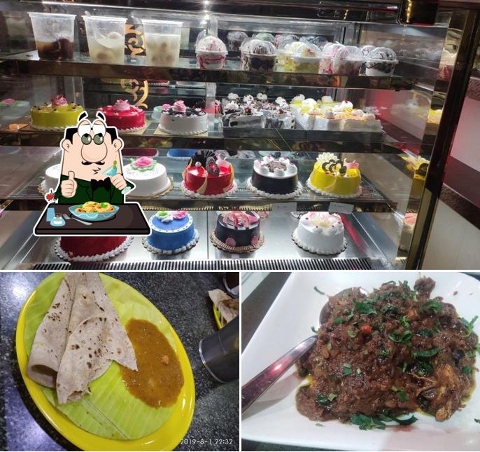 Food at Hunger Hub Restaurant