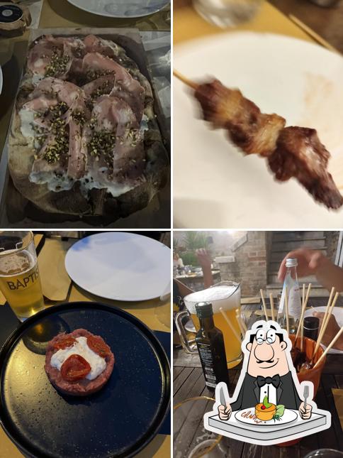 Cibo al Ristorante Mobbast