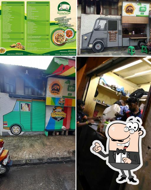 The exterior of Ohmazing Fast Food