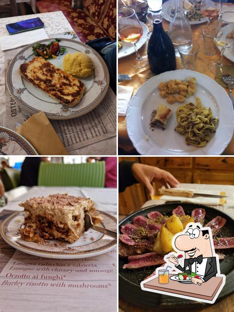 Cibo al Osteria Ristorante Gallo Cedrone