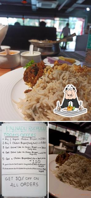 Meals at Palnadu Ruchulu