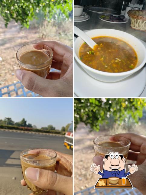 Clam chowder at Shiv GARDEN RESTAURANT