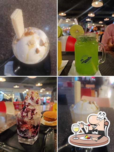 Food at Sweetzo Creamery
