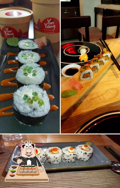Pick various sushi options