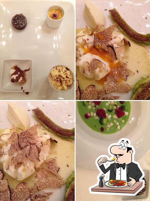 Cibo al Ristorante La Galleria di Sopra
