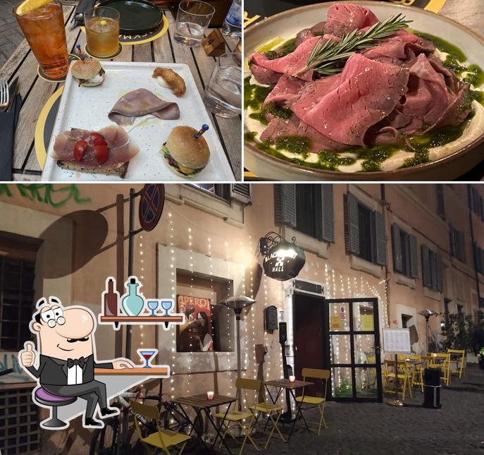 Gli interni di Blackmarket Hall - Rione Monti