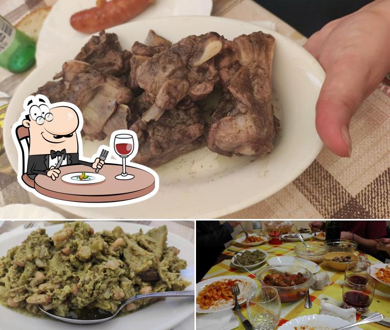 Platti al Trattoria da Graziella