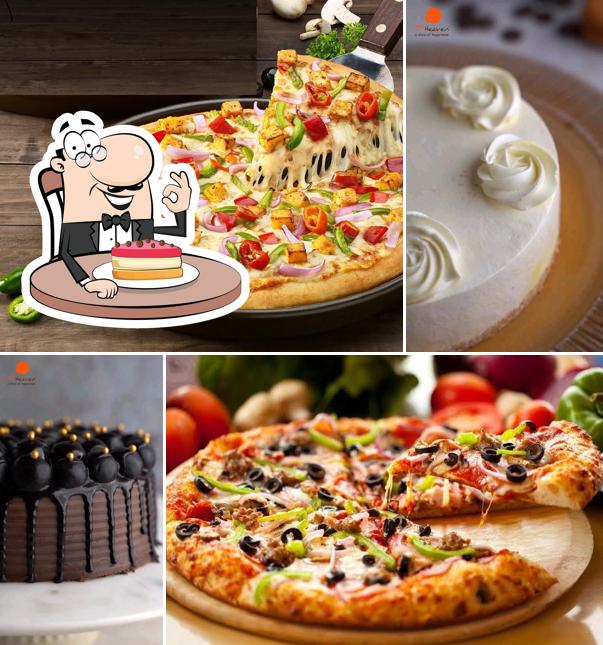 Cheesecake at 7th Heaven Cake and Cafe Bhagalpur