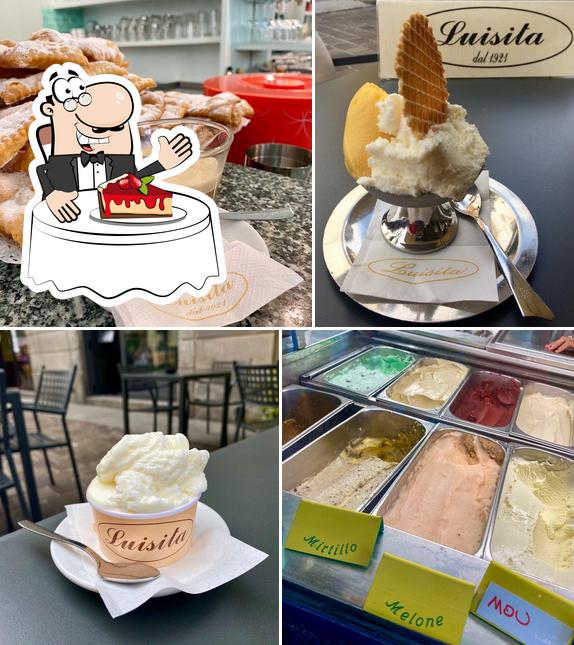 Gelateria Luisita propone un'ampia selezione di dolci