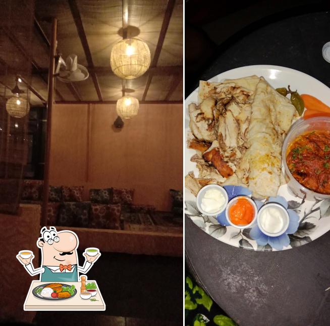 Food at Qainaat The Rooftop Cafe