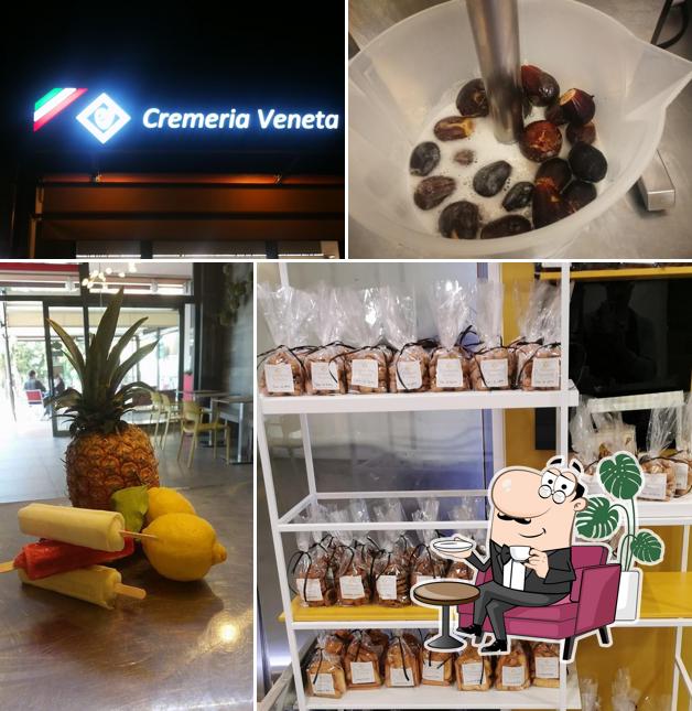 Gli interni di Cremeria Veneta