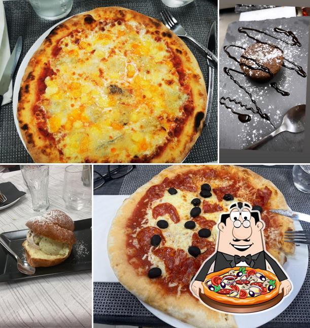 Choisissez différents types de pizzas