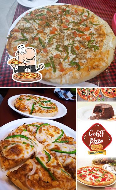Pick pizza at Go 69 Pizza