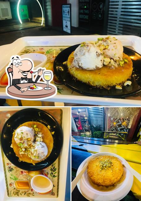 Food at Honey B
